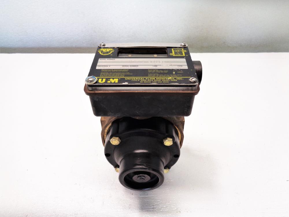 UFM 1" NPT Valve w/ 0-30GPM Flow Monitor MN-BSB30GM-8-32V1.0-A2XR-ST-16U